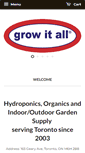 Mobile Screenshot of growitall.ca